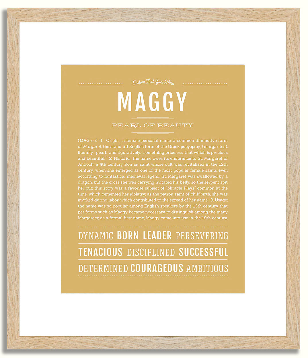 Maggy | Name Art Print