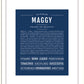 Maggy | Name Art Print