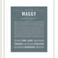 Maggy | Name Art Print