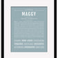Maggy | Name Art Print