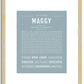 Maggy | Name Art Print