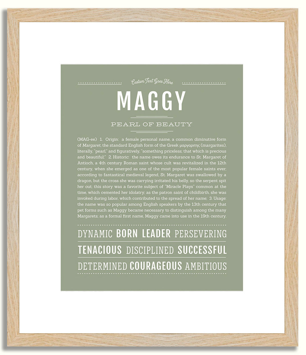 Maggy | Name Art Print