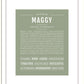 Maggy | Name Art Print