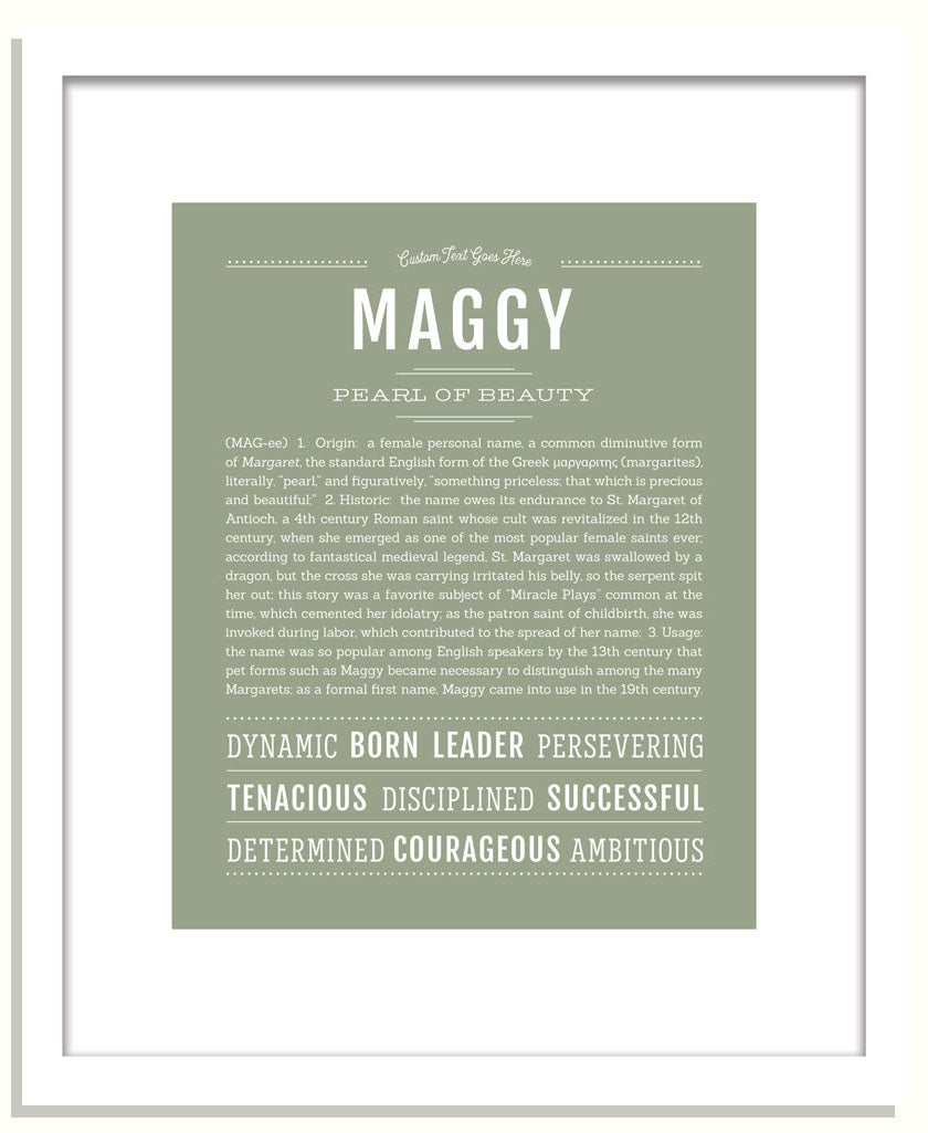 Maggy | Name Art Print