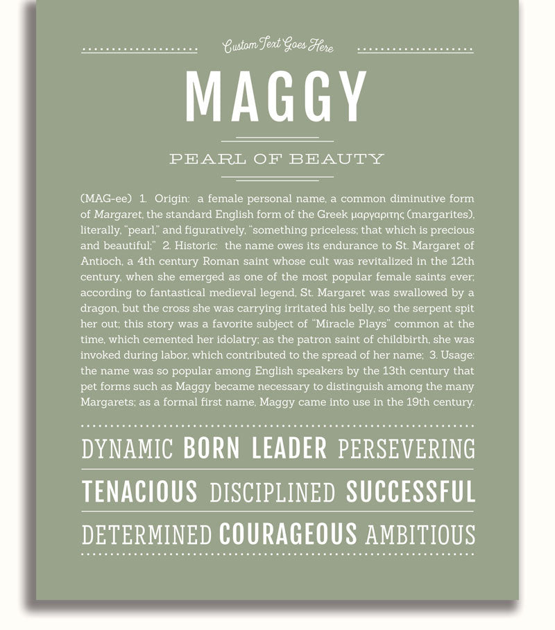 Frame Options | Sage | White Frame, Matted