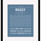 Maggy | Name Art Print