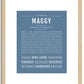 Maggy | Name Art Print