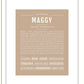 Maggy | Name Art Print