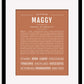 Maggy | Name Art Print