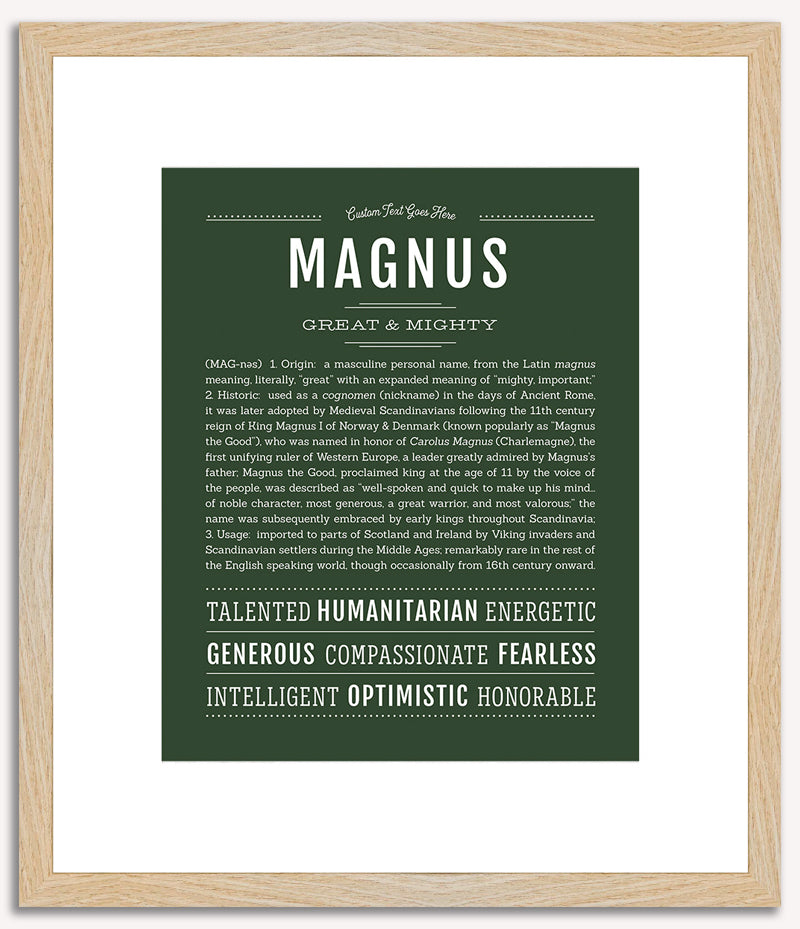 Magnus | Name Art Print