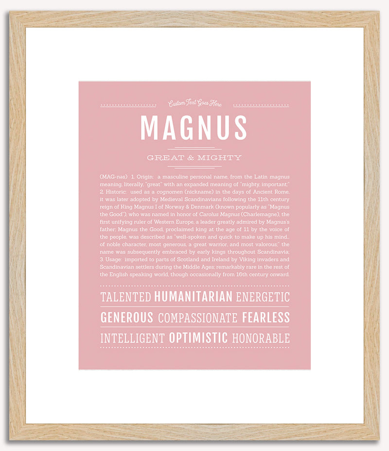 Magnus | Name Art Print