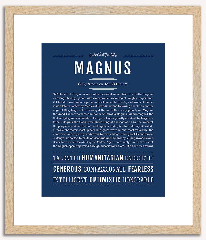 Magnus | Name Art Print