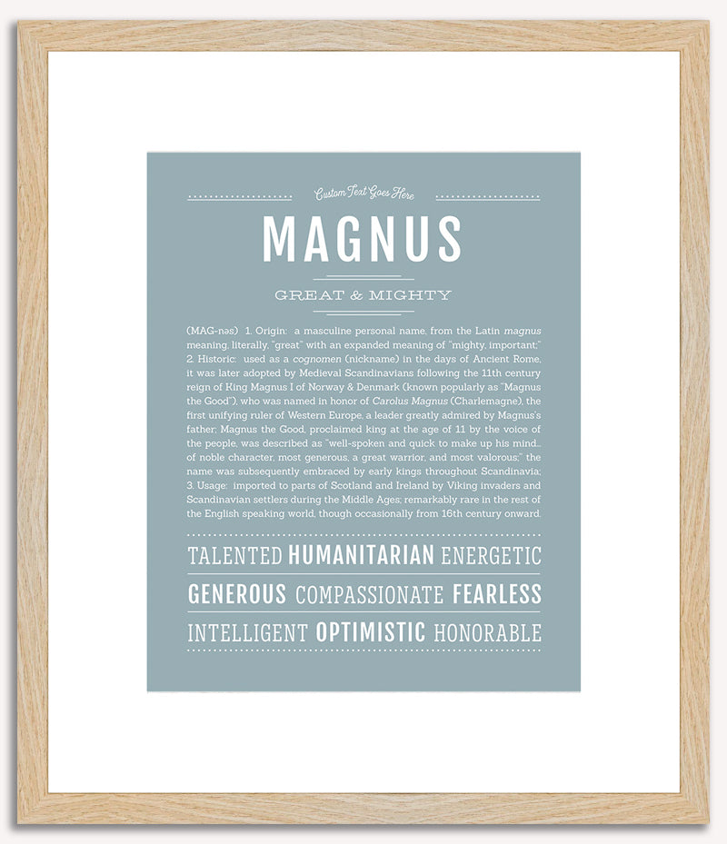 Magnus | Name Art Print