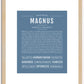 Magnus | Name Art Print