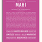Frame Options | Dark Pink | White Frame, Matted
