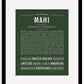 Mahi | Name Art Print