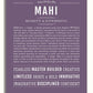 Frame Options | Deep Purple | White Frame, Matted