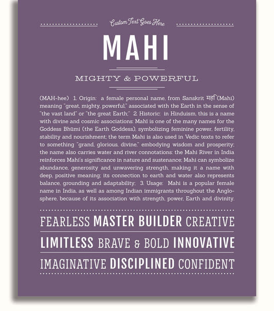 Frame Options | Deep Purple | White Frame, Matted