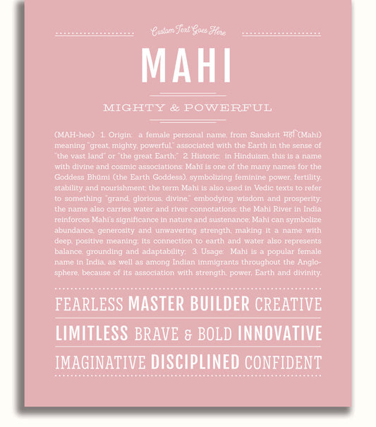 Frame Options | Dusty Rose | White Frame, Matted