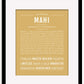 Mahi | Name Art Print