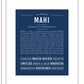 Mahi | Name Art Print