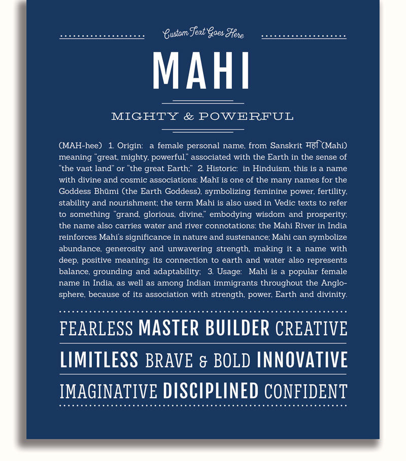 Frame Options | Midnight Blue | White Frame, Matted