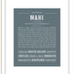 Mahi | Name Art Print