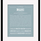 Mahi | Name Art Print