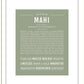 Mahi | Name Art Print