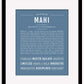 Mahi | Name Art Print