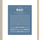 Mahi | Name Art Print
