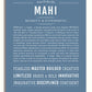 Frame Options | Steele Blue | White Frame, Matted