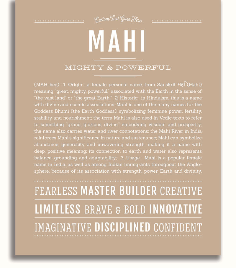 Frame Options | Tan | White Frame, Matted