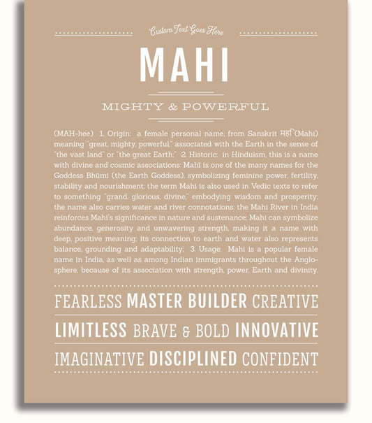Frame Options | Tan | White Frame, Matted