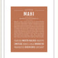 Mahi | Name Art Print