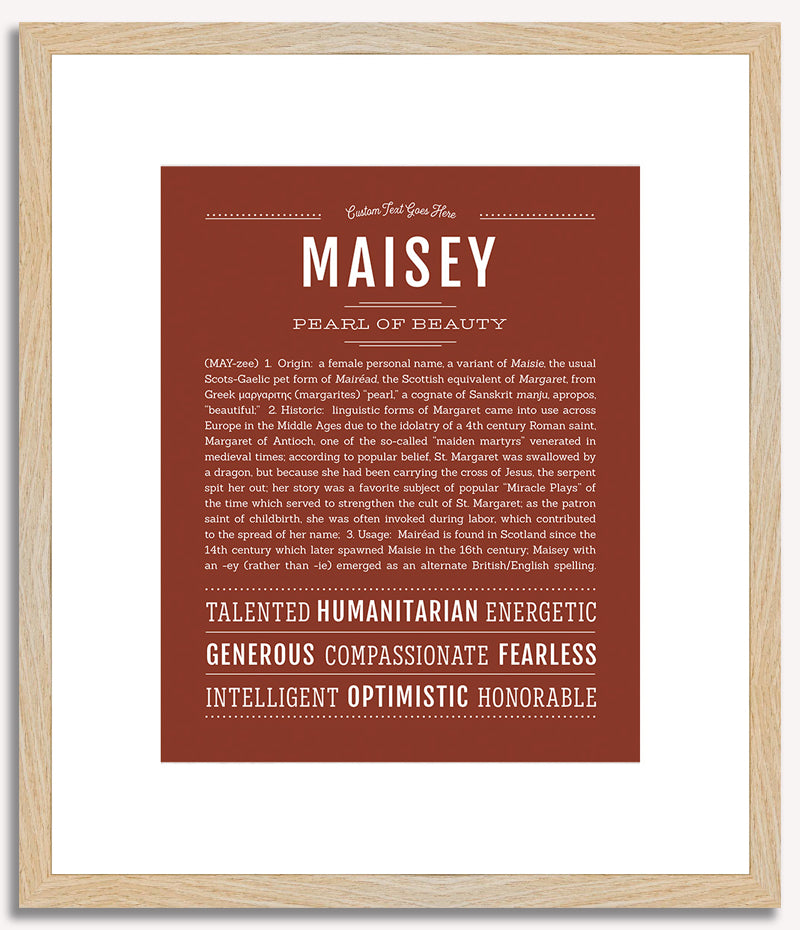 Maisey | Name Art Print