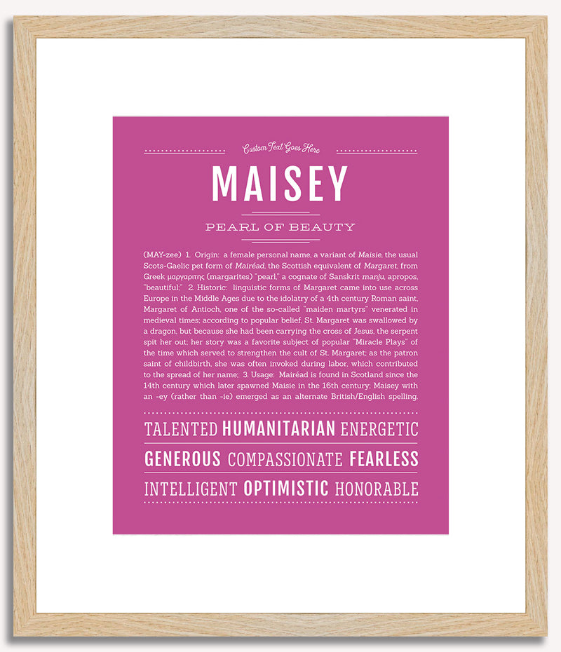 Maisey | Name Art Print