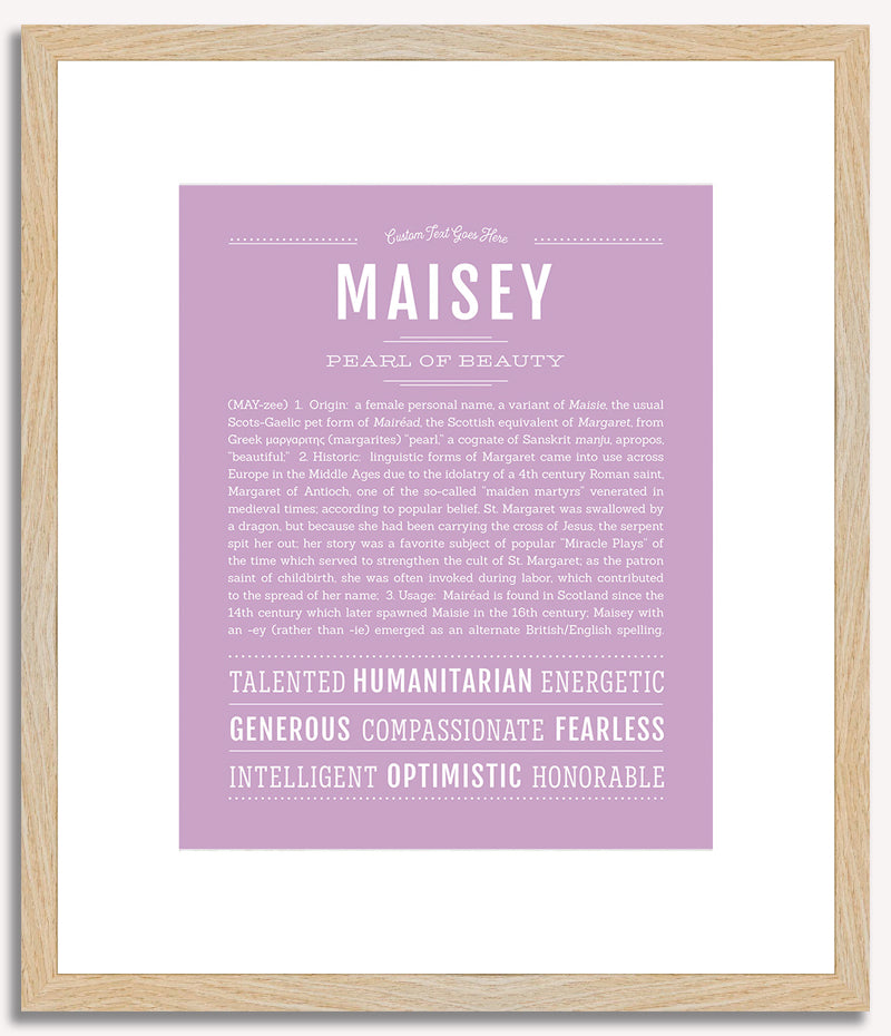 Maisey | Name Art Print