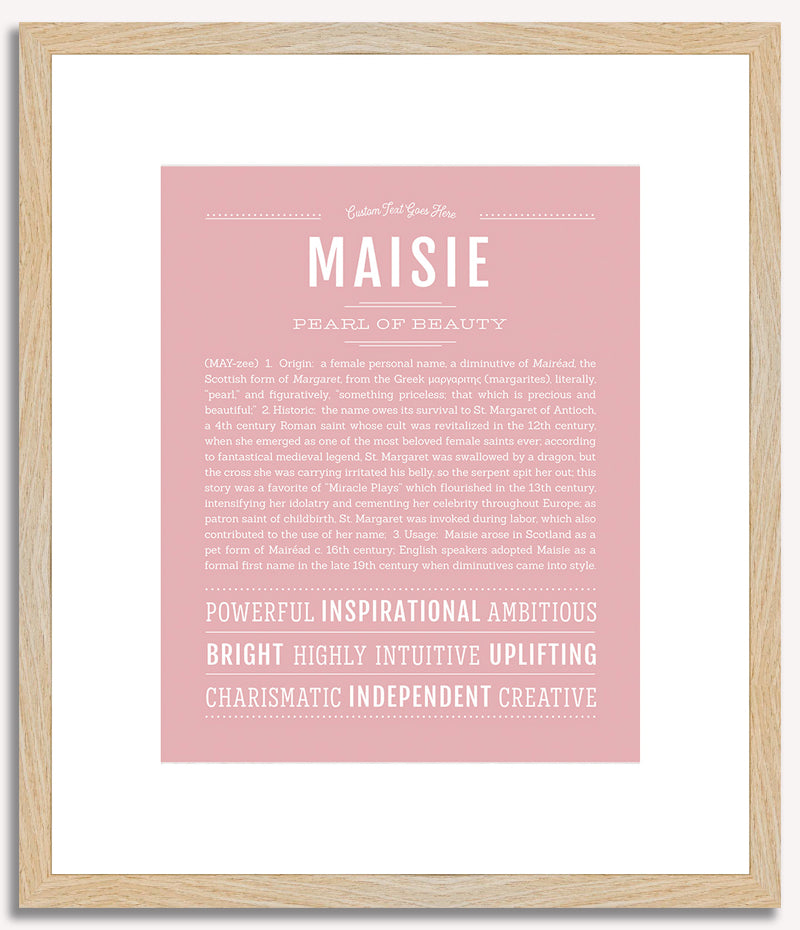 Maisie | Name Art Print