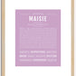 Maisie | Name Art Print