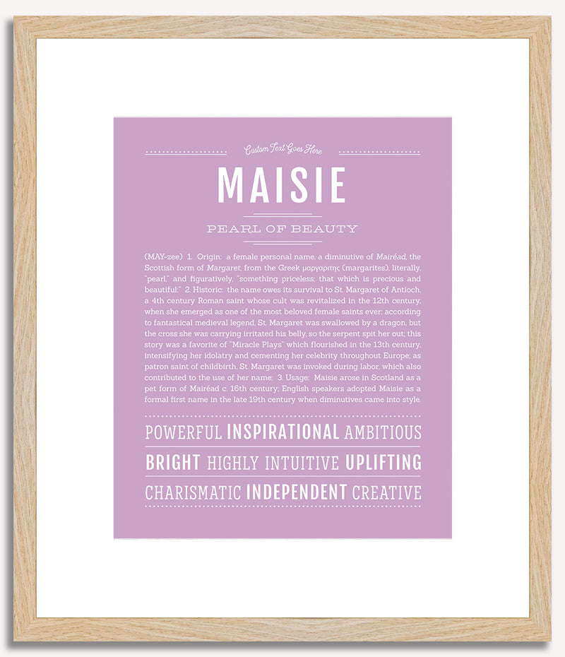 Maisie | Name Art Print