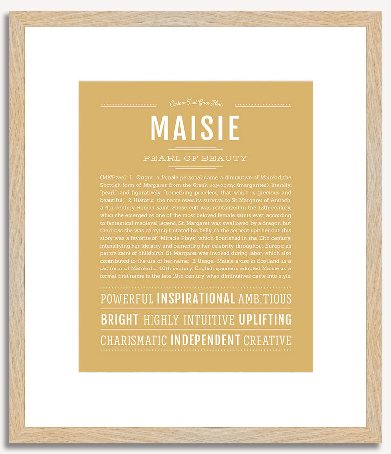 Maisie | Name Art Print