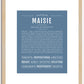 Maisie | Name Art Print