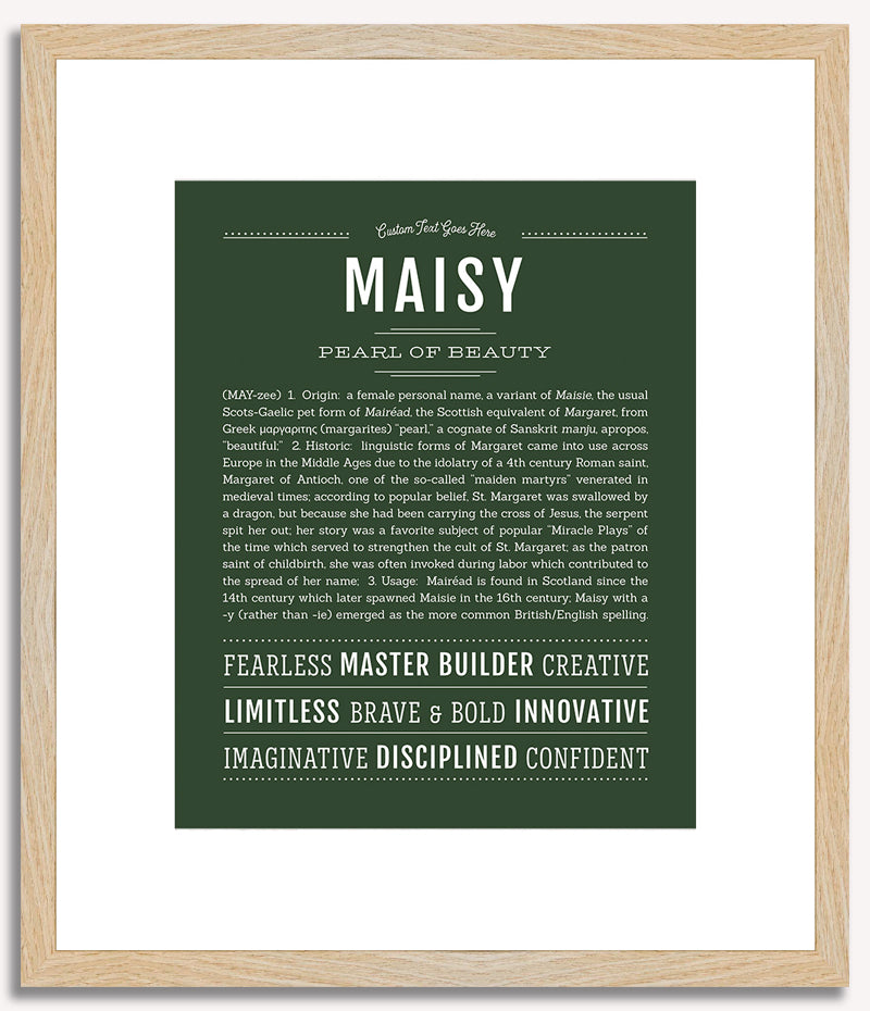 Maisy | Name Art Print