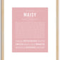 Maisy | Name Art Print