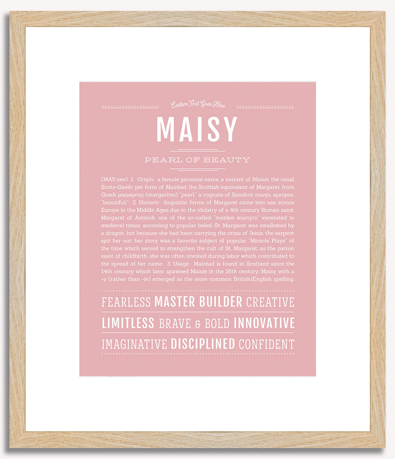 Maisy | Name Art Print