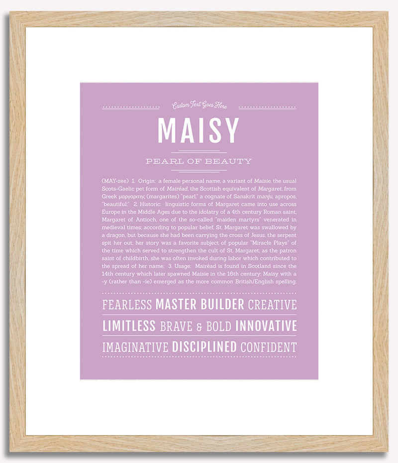 Maisy | Name Art Print