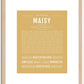 Maisy | Name Art Print