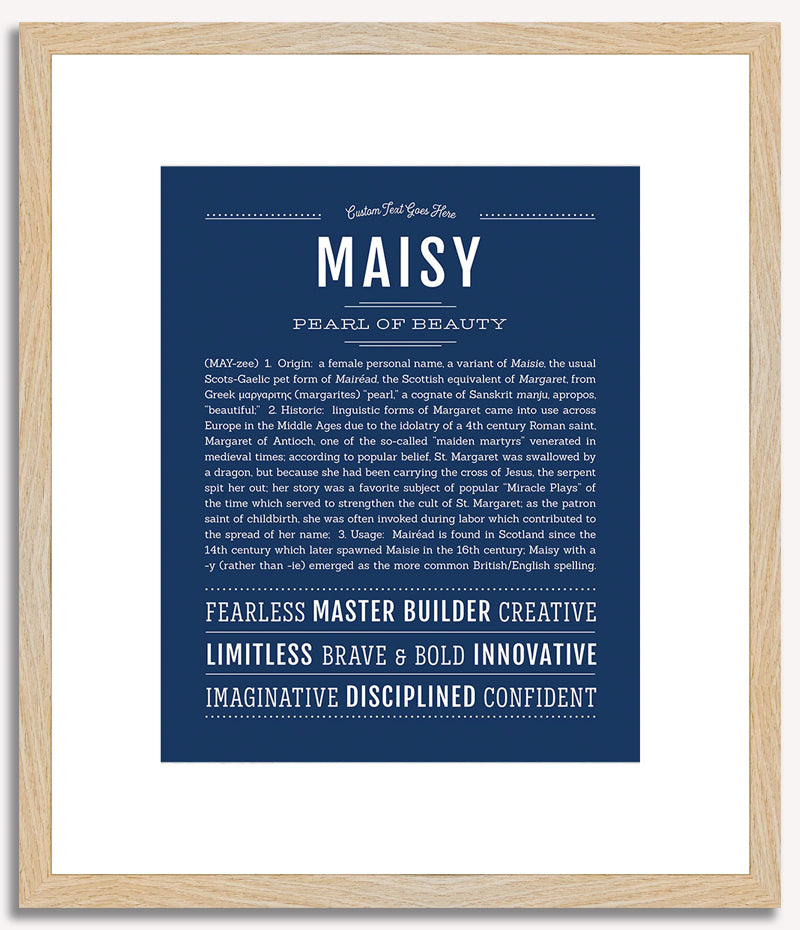 Maisy | Name Art Print