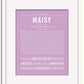 Frame Options | Lilac | White Frame, Matted